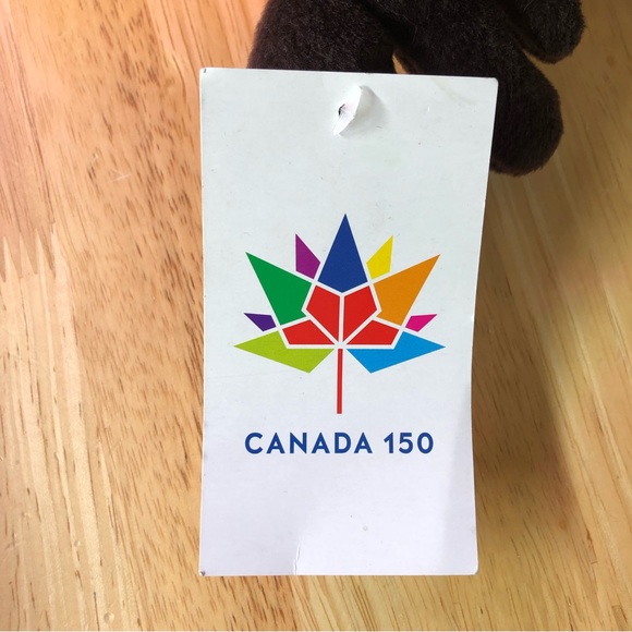 Canada 150th Anniversary Hoody Moose Plush Stuffed animal Limited Edition - Picture 8 of 10